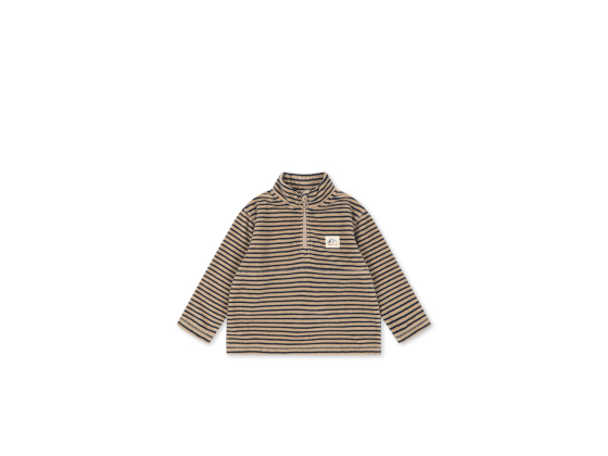 Tavi Fleece Sweatshirt, Stripe La Mer - Konges Sl&oslash;jd