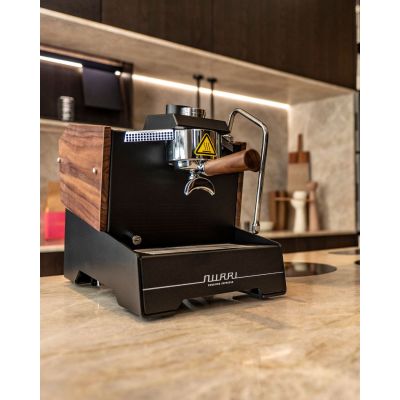 NURRI R-TYPE DUAL BOILER MASKIN MED PID, SORT OG SEBRANO TRE