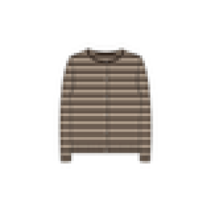 Carla stripe LS Cardigan Knit 