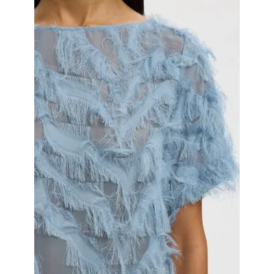 SLFMYLINE SS BOAT NECK TOP B