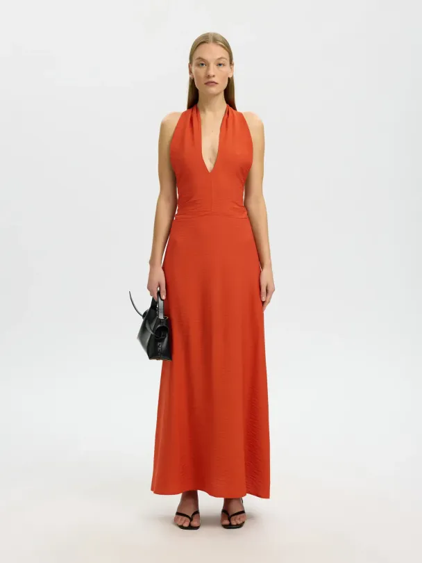 SLWLISA REGULAR HALTERNECK DRESS B - Image 1