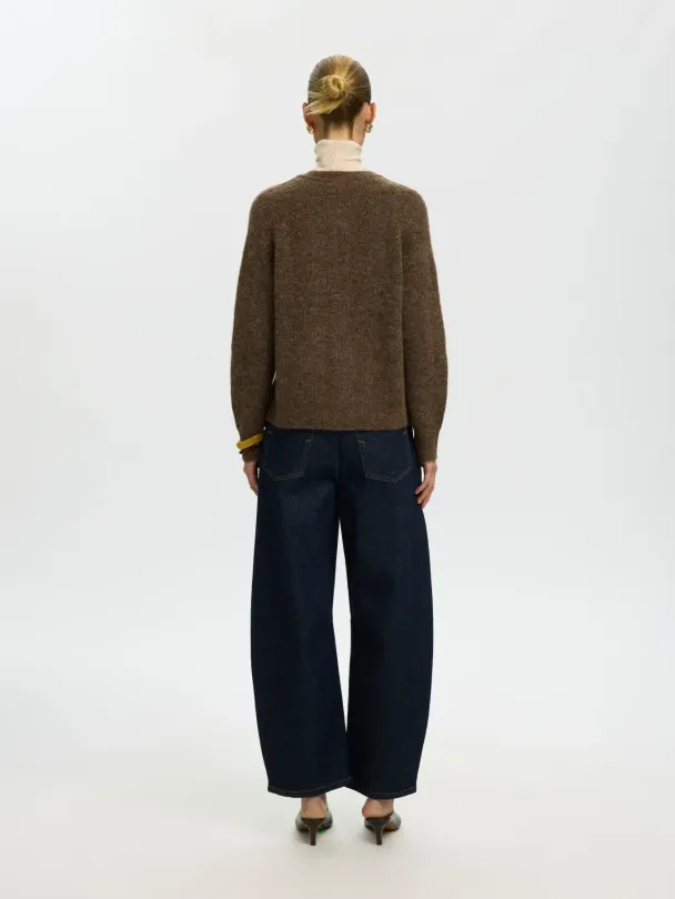 SLWLULU LS KNIT SHORT CARDIGAN  - Image 3