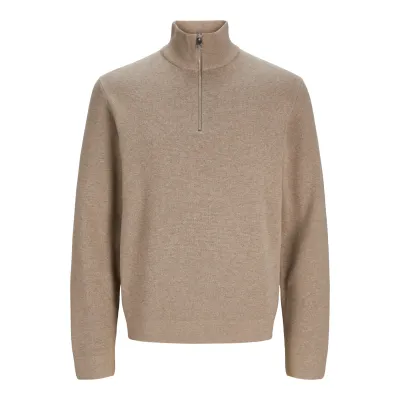 Milano stitch knit half zip