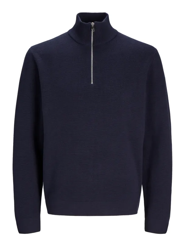 Milano stitch knit half zip - Image 3