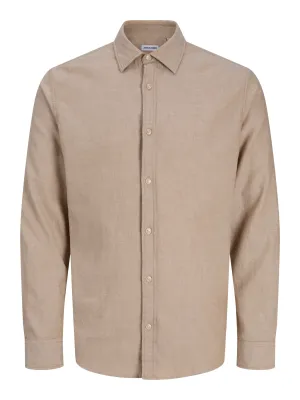 FIELD MELANGE SHIRT LS JNR