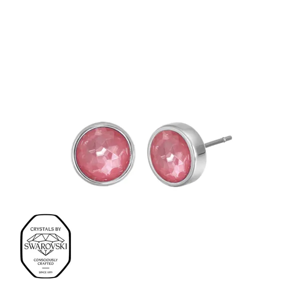 Ibiza Simple Pin &Oslash;repynt - Rose (S&oslash;lv)