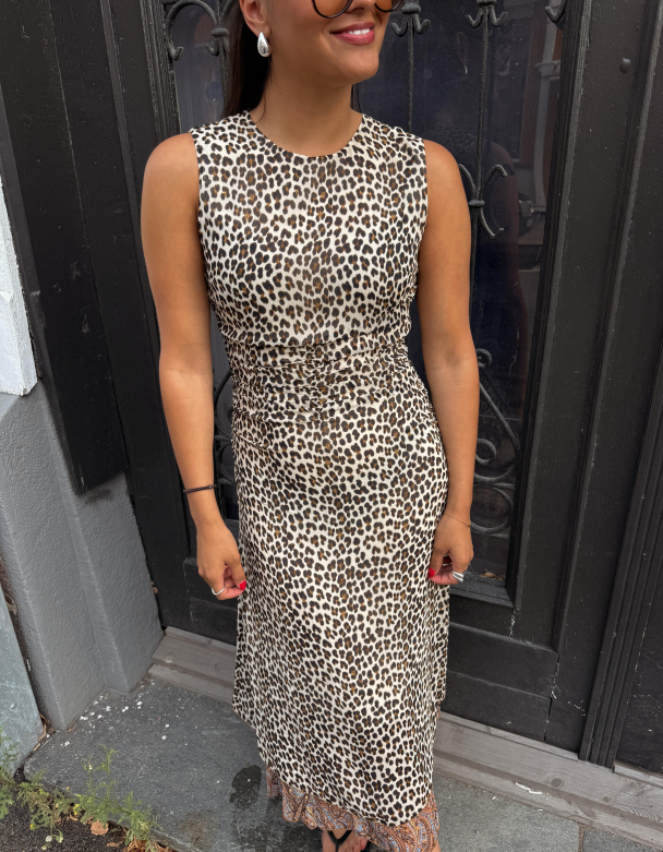 Chiffon Sleeveless Dress - Wilderness - Image 1