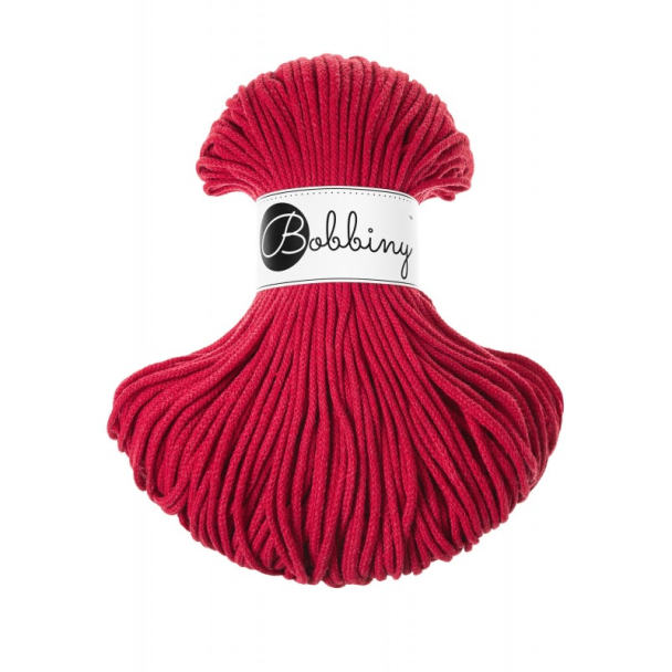 Bobbiny Junior 3mm - Classic Red - Image 1