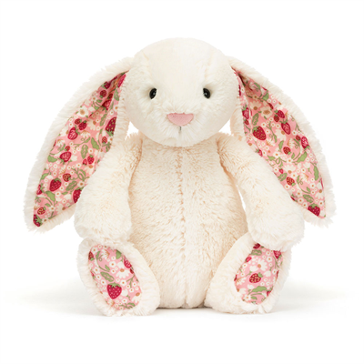Blossom Cream Bunny Medium - Berry