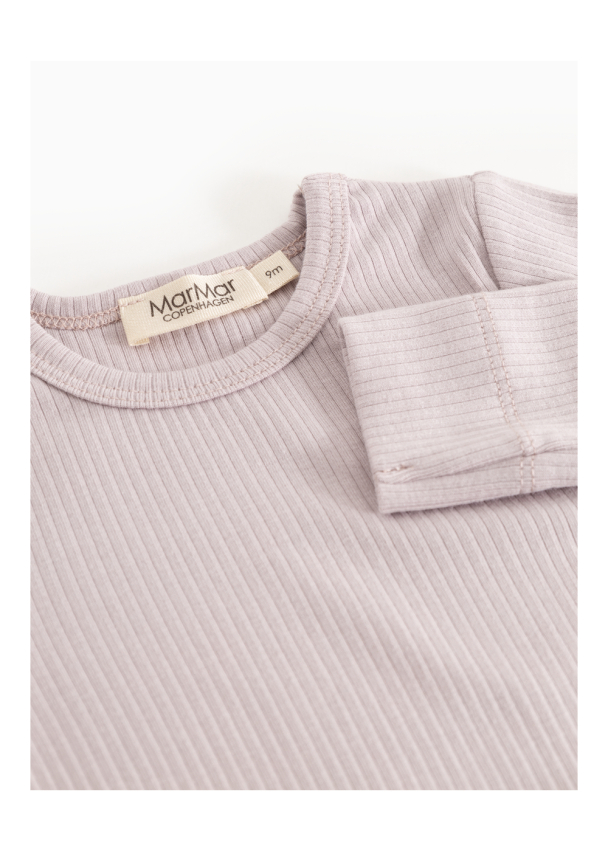 Body Plain Modal LS - Cloud Gray - Image 3