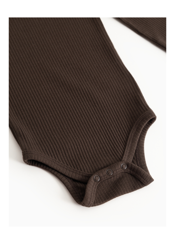 Body Plain Modal LS - Dark Roast - Image 4