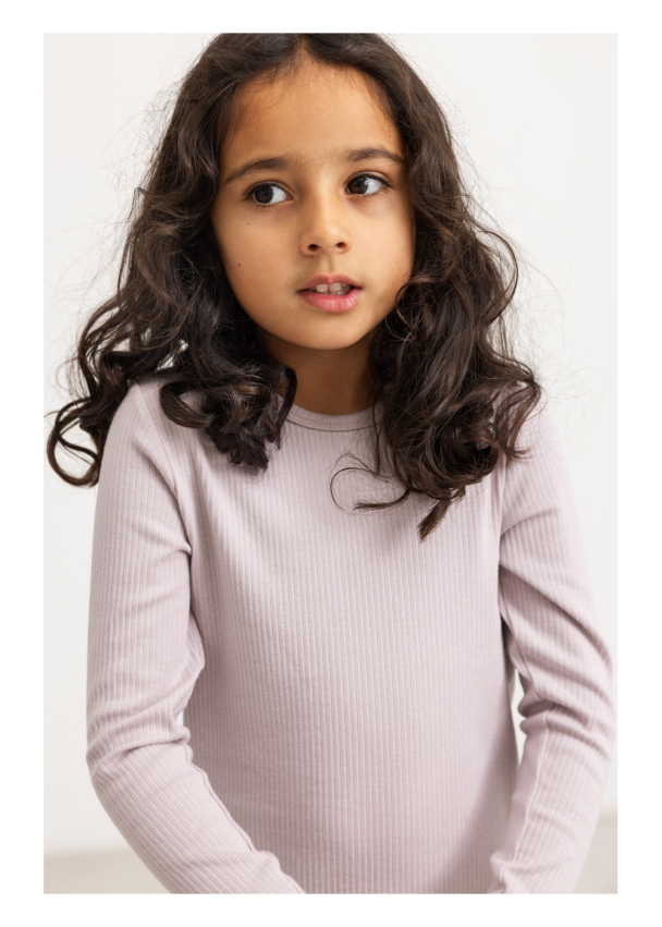 Genser Plain Modal - Cloud Gray - Image 5