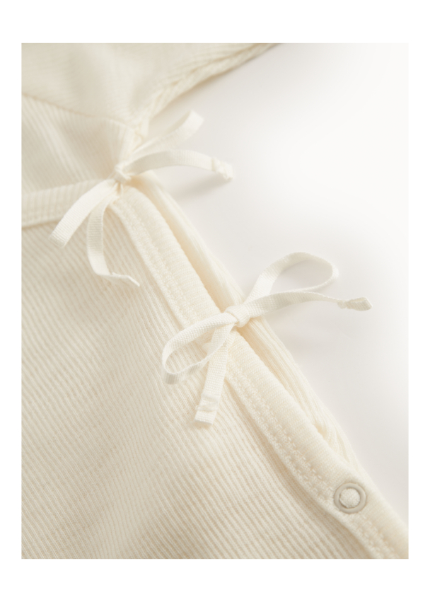 Rula Heldress Wool Rib - Natural - Image 4