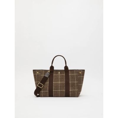 Traversée M Hunting Tweed Brown