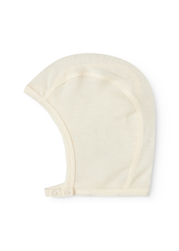 Hoody Wool Rib - Natural - Image 1