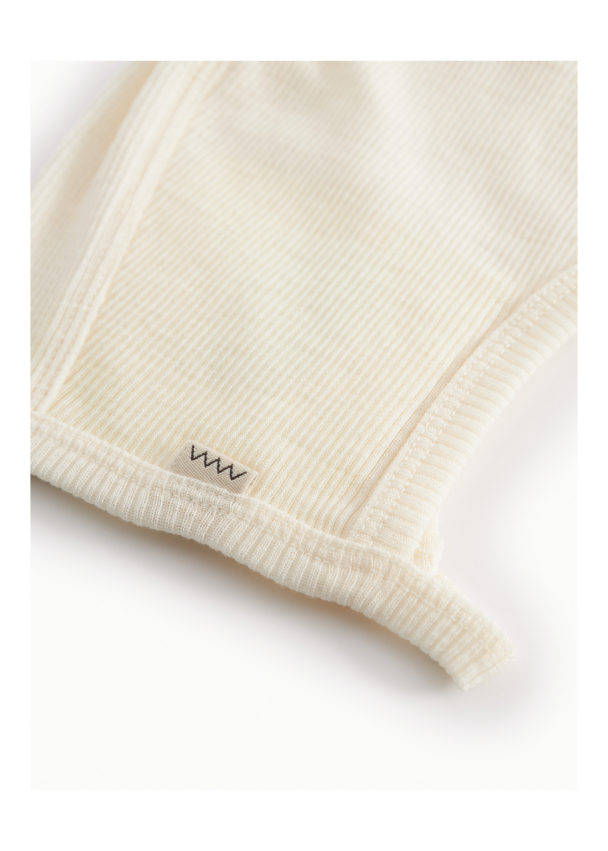 Hoody Wool Rib - Natural - Image 3