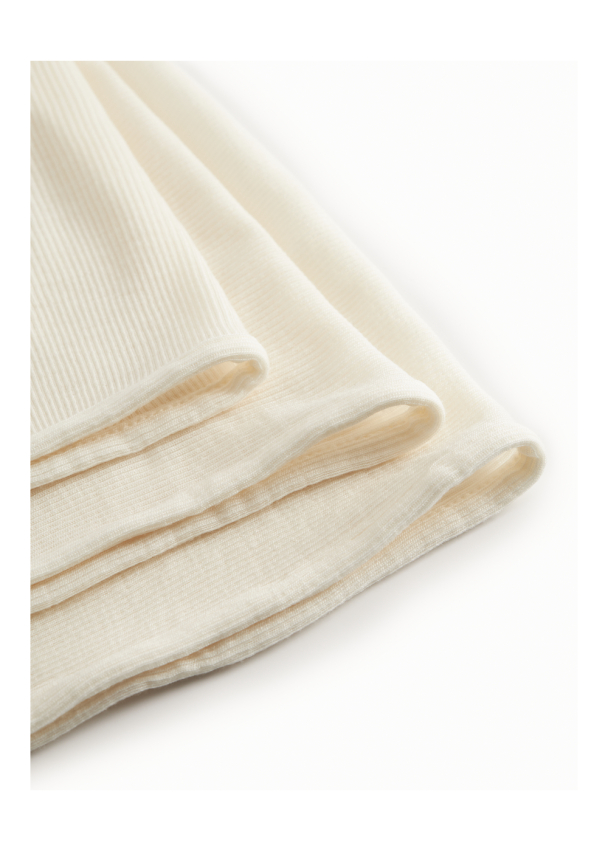 Alida Teppe Wool Rib - Natural - Image 4