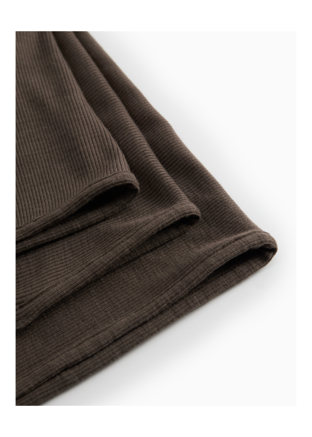 Alida Teppe Wool Rib - Terre - Image 4