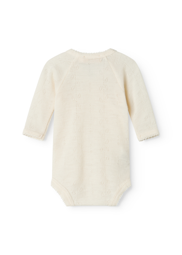 Body Belita Wool Pointelle - Natural - Image 2