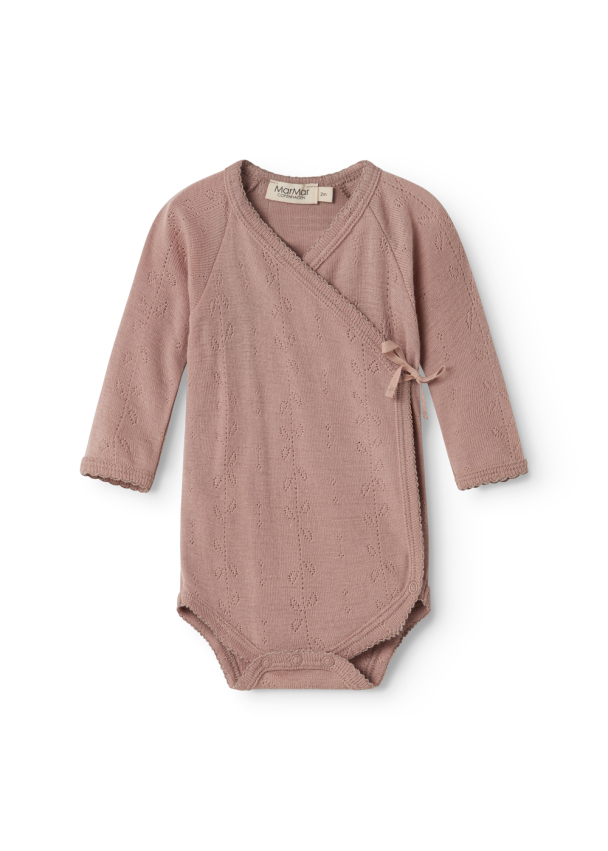 Body Belita Wool Pointelle - Burnt Rose - Image 1