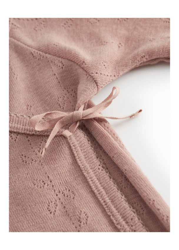 Body Belita Wool Pointelle - Burnt Rose - Image 4