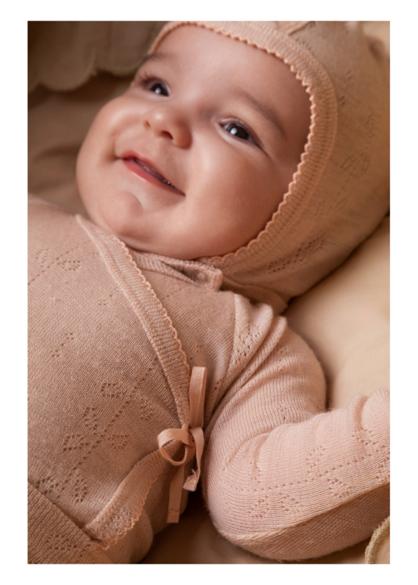 Body Belita Wool Pointelle - Burnt Rose - Image 5