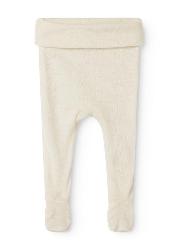 Bukse Pixa Wool Pointelle - Natural - Image 1