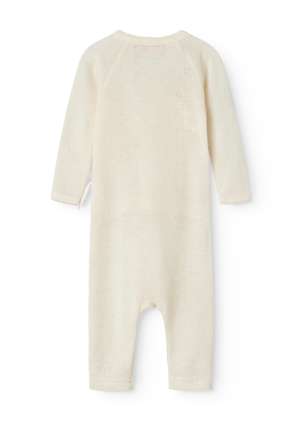 Rula Heldress Wool Pointelle - Natural - Image 2