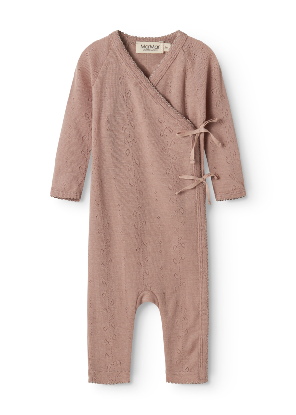 Rula Heldress Wool Pointelle - Burnt Rose - Image 1