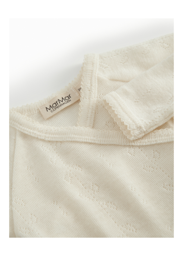 Rula Heldress Wool Pointelle - Natural - Image 3