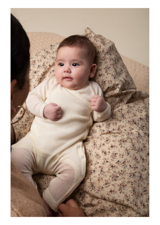 Rula Heldress Wool Pointelle - Natural - Image 5