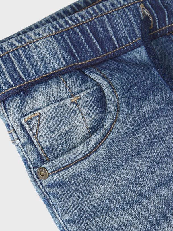 NMMRyan slim fit jeans, blå - Image 4