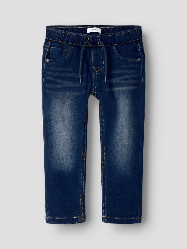 NMMRyan slim fit jeans, mørkeblå - Image 2