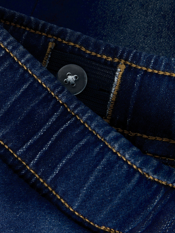 NMMRyan slim fit jeans, mørkeblå - Image 4