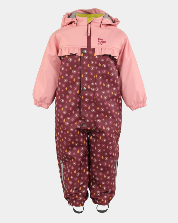 Vinterregndress Baby Pytt - Rosa Krystall