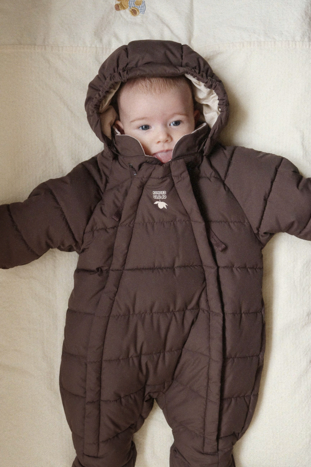 Alpi Baby Suit - Chocolate Brown - Image 5