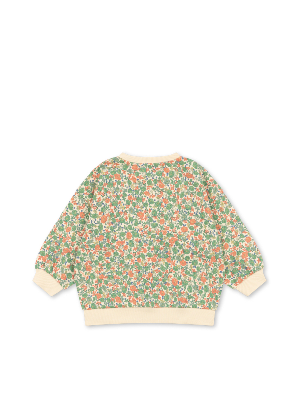Loupy Print Sweat Shirt - Carlie Verde - Image 2