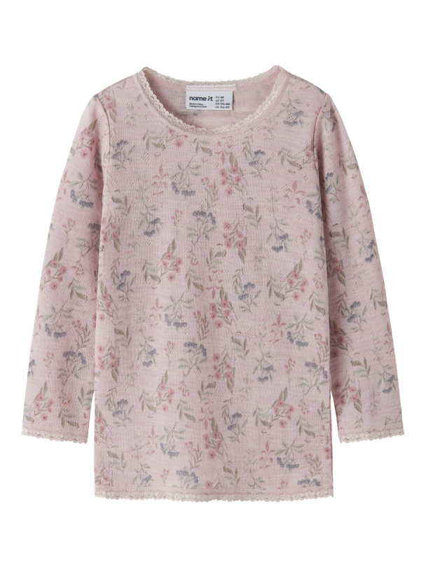 NMFWANG WOOL NEEDLE LS TOP NOOS - Image 1