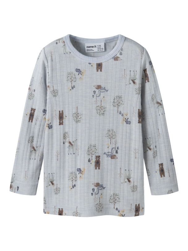 NMMWANG WOOL NEEDLE LS TOP - Image 1
