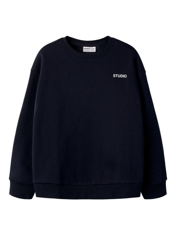 NKMRIO LS RLX SWEAT BRU NOOS - Image 1