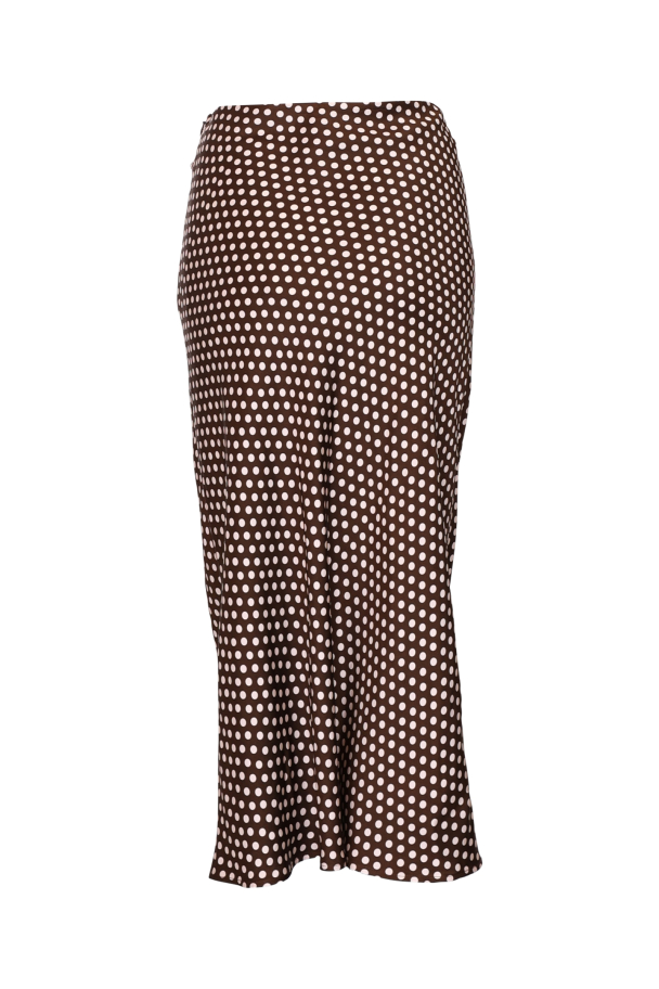 Satin Skirt - Blush Dots - Image 2