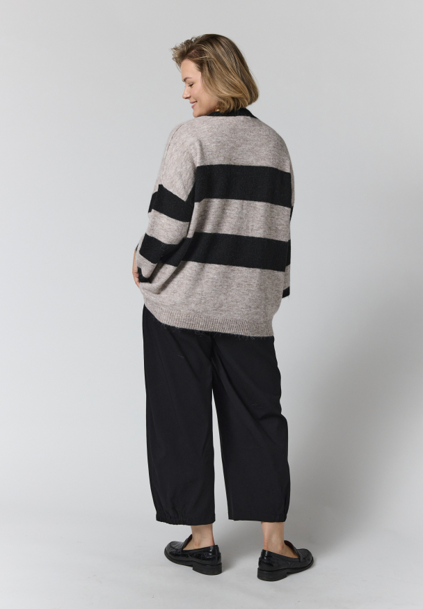 GOZZIP GFenja Knit Blouse with stripes G265059 - Image 6