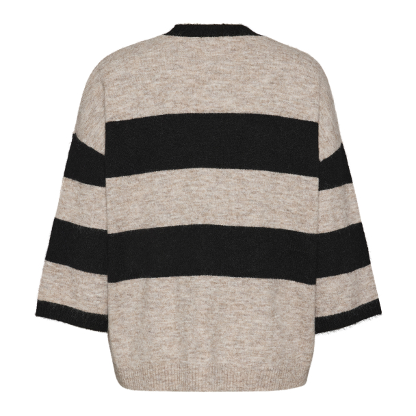GOZZIP GFenja Knit Blouse with stripes G265059 - Image 5
