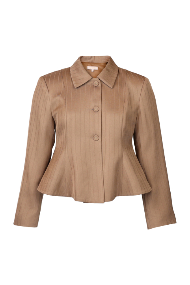 Tailored Blazer - Camel - Image 1
