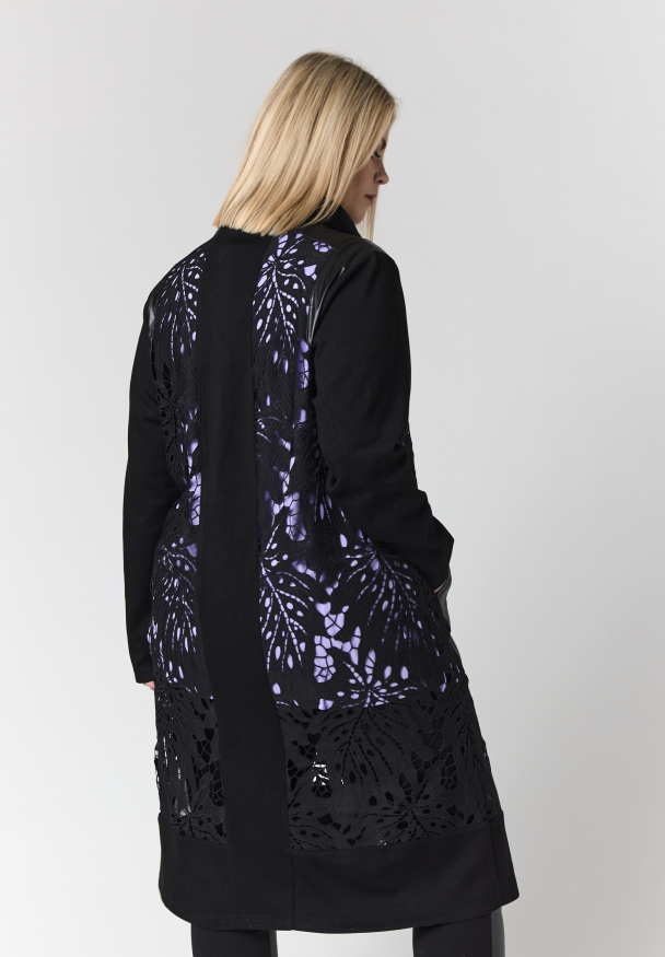 STUDIO SAmaris Cardigan with Lace S265874 - Image 2