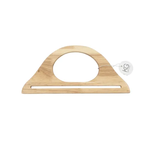 Veskehåndtak tre - natur 25cm