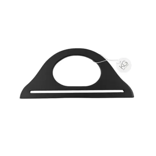Veskehåndtak tre - sort 25cm