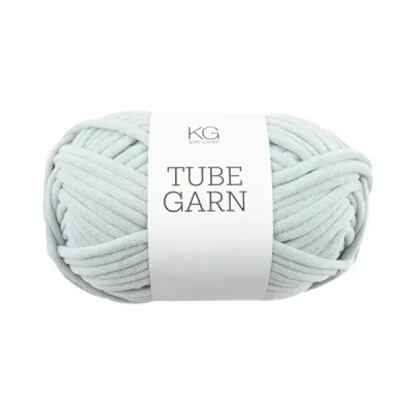 Tubegarn 4mm -  Lyseblå 4103