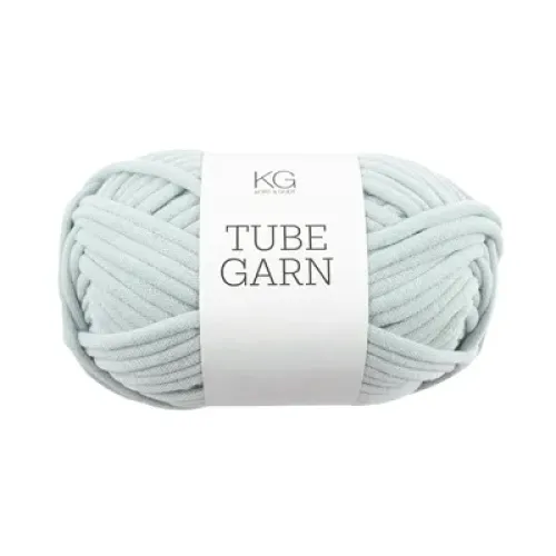 Tubegarn 4mm -  Lyseblå 4103