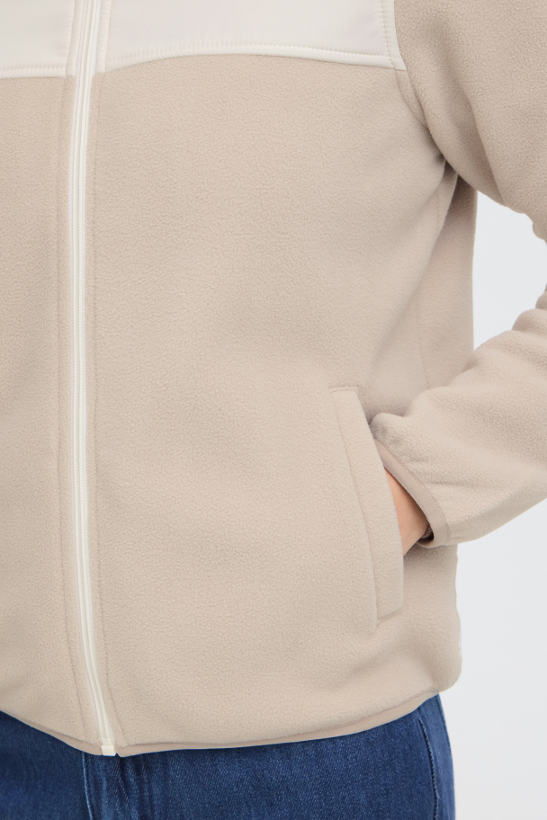 FRflea Fleecejakke Beige - Image 4